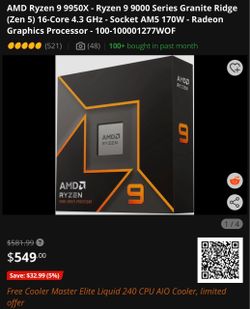 Ryzen 9 9950X 16-Core