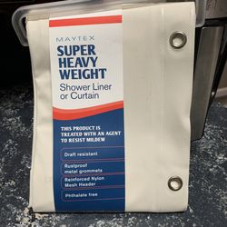 NEW Super Heavy Weight Shower Curtain Shower Liner 