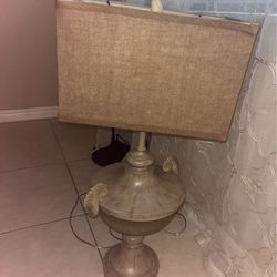 Beige lamp