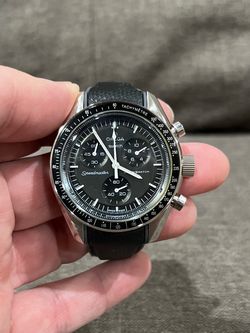 Moonswatch Mod Modified watch  PE50 Quartz movement Stainless Steel Case Gold Dial