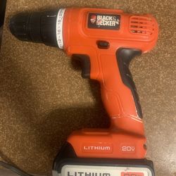 Black & Decker 20V Drill