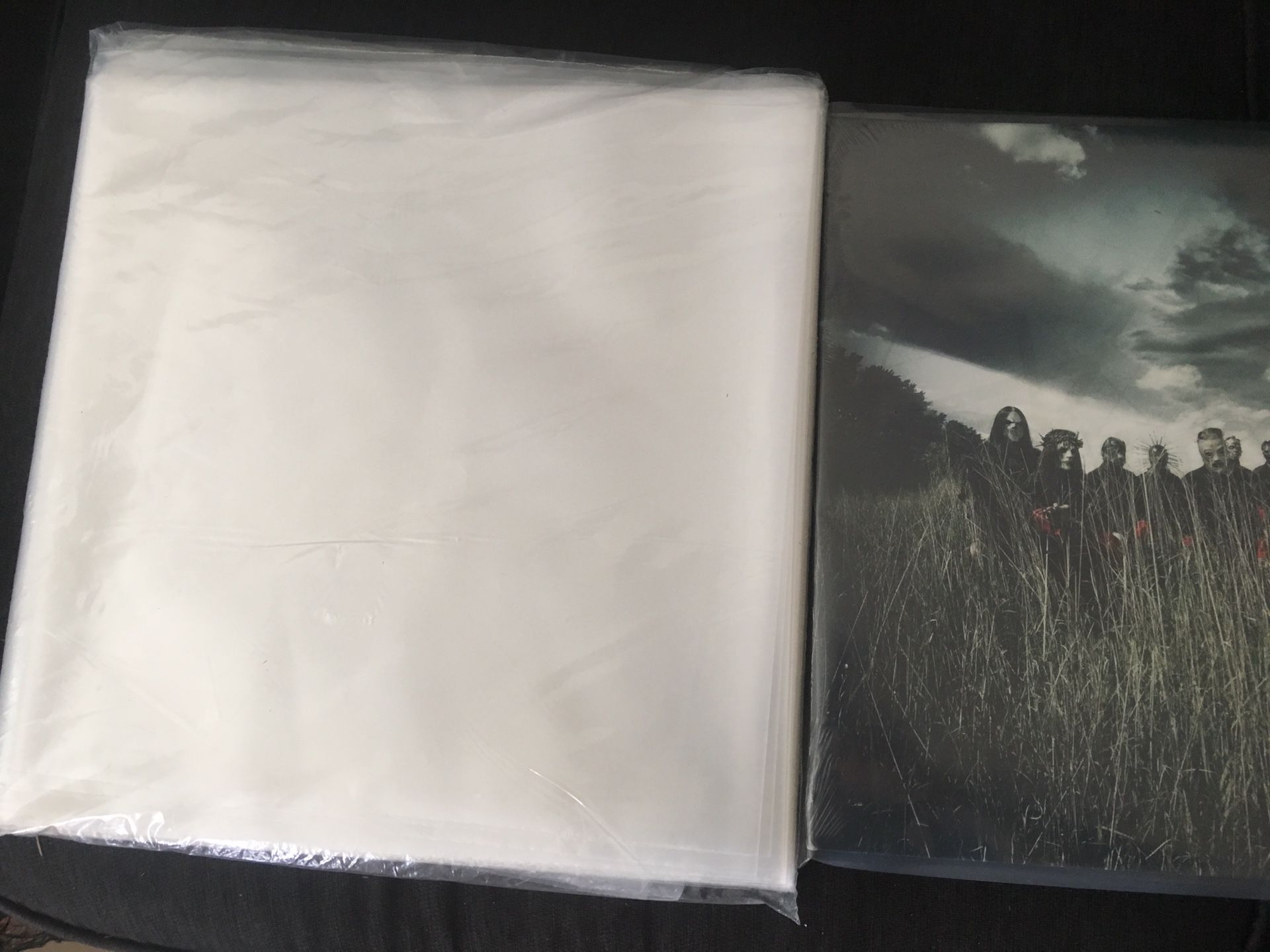 12” vinyl record clear sleeves