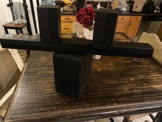 LG sound bar with 5.1 surround sound
