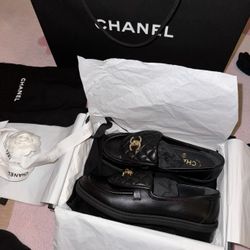Chanel loafers 38