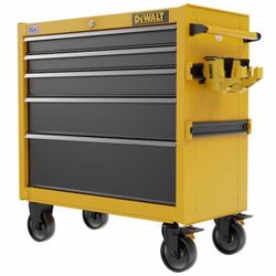 37 in. 5-Drawer Tool Cabinet Dewalt new