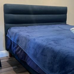 Queen Bed frame and Mattress 