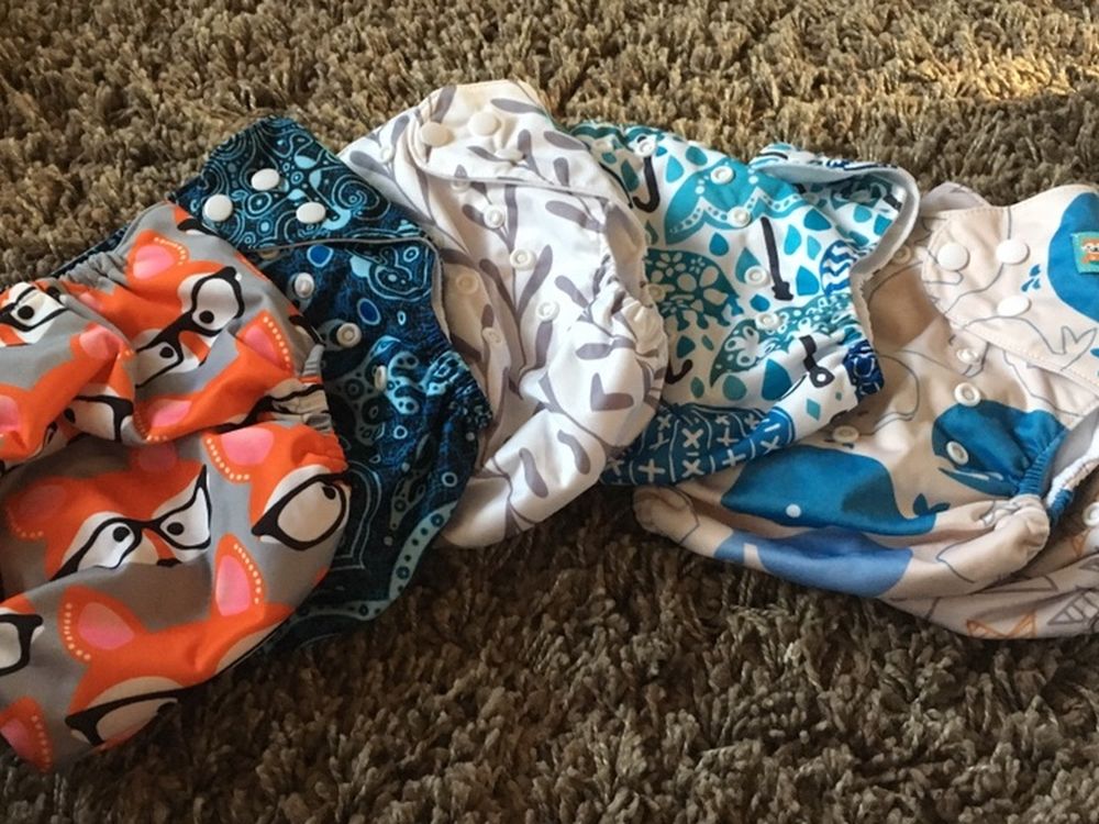 Cloth/Pocket Diapers And Wet Bags