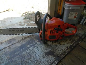 Husqvarna farm tough chainsaw