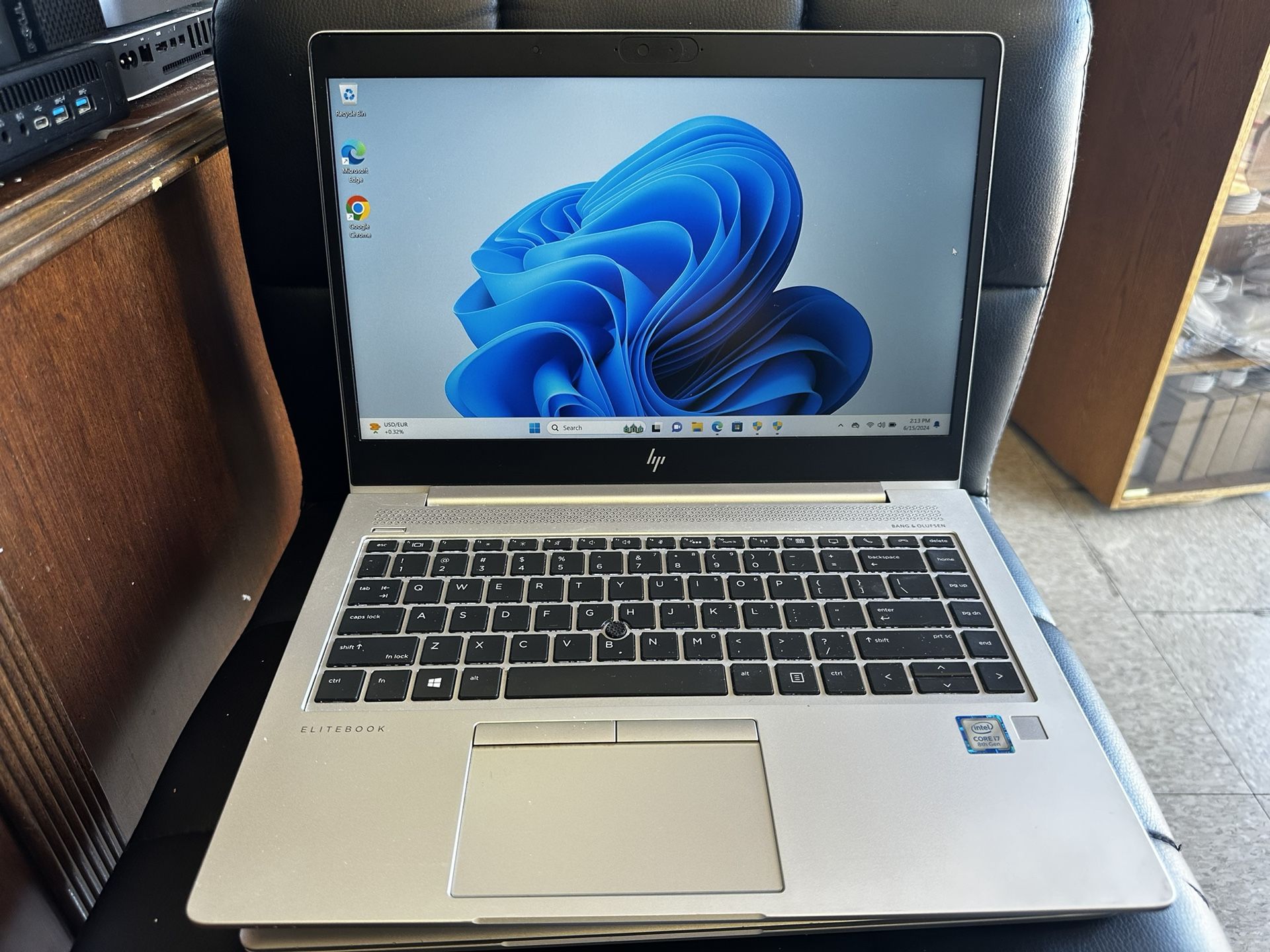 HP Elitebook 840 G6, 16 gb ram, core i7-8th gen