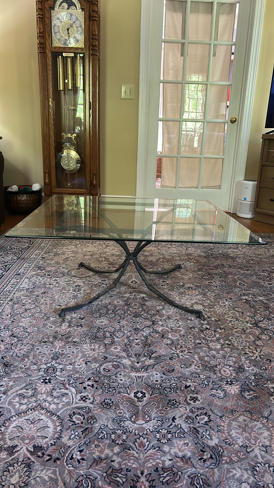Glass Top Coffee Table