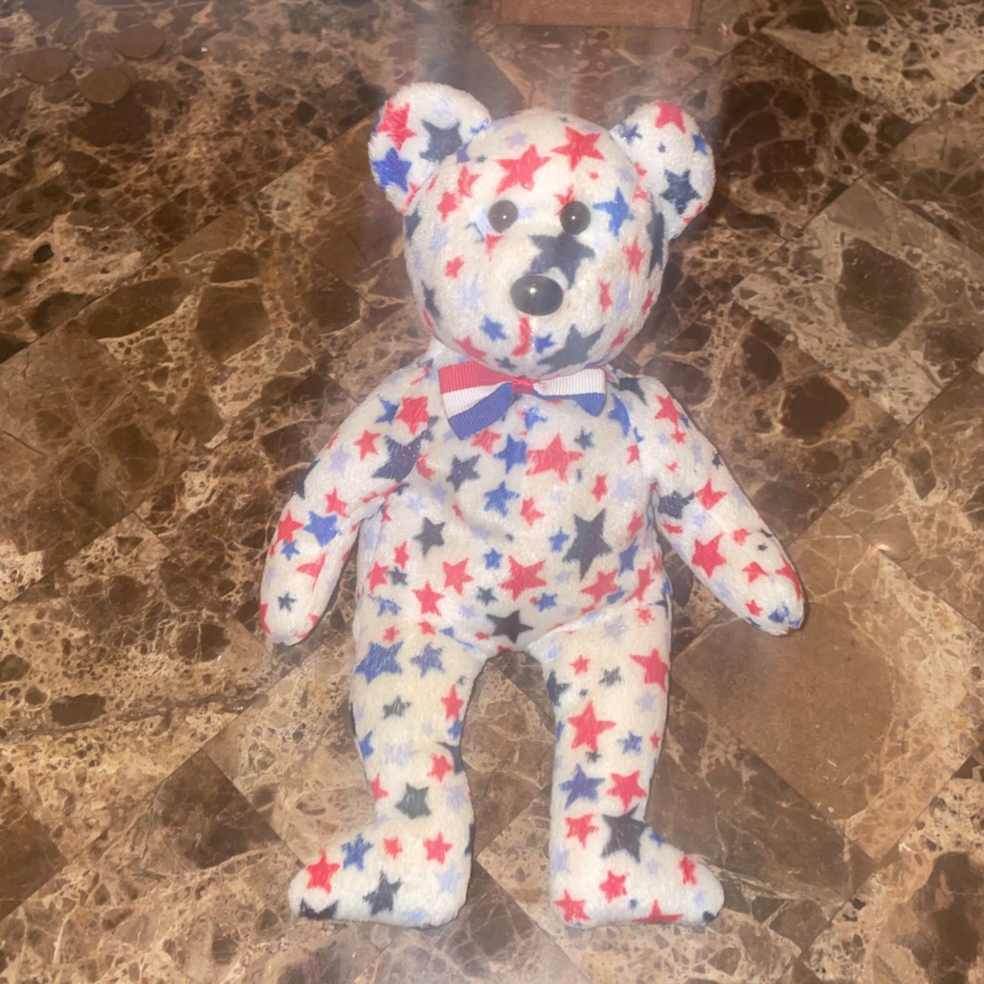 Red, White And Blue Beanie Babies