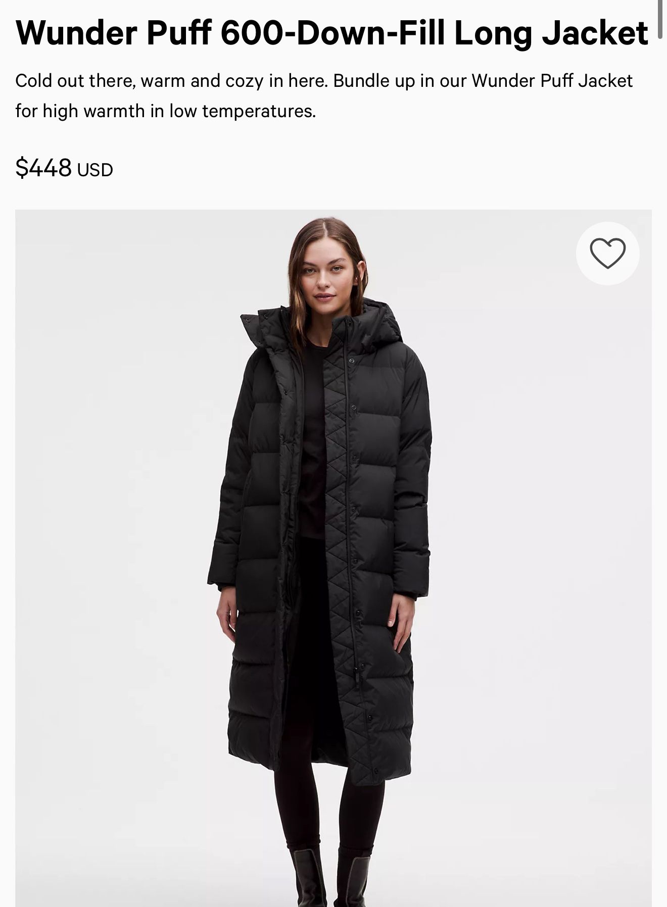 Women's Lululemon Parka
