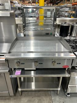 🔥Commercial Griddle/Flat Top Grill 48"Inch (Plancha Comercial de 48 Pulgadas)