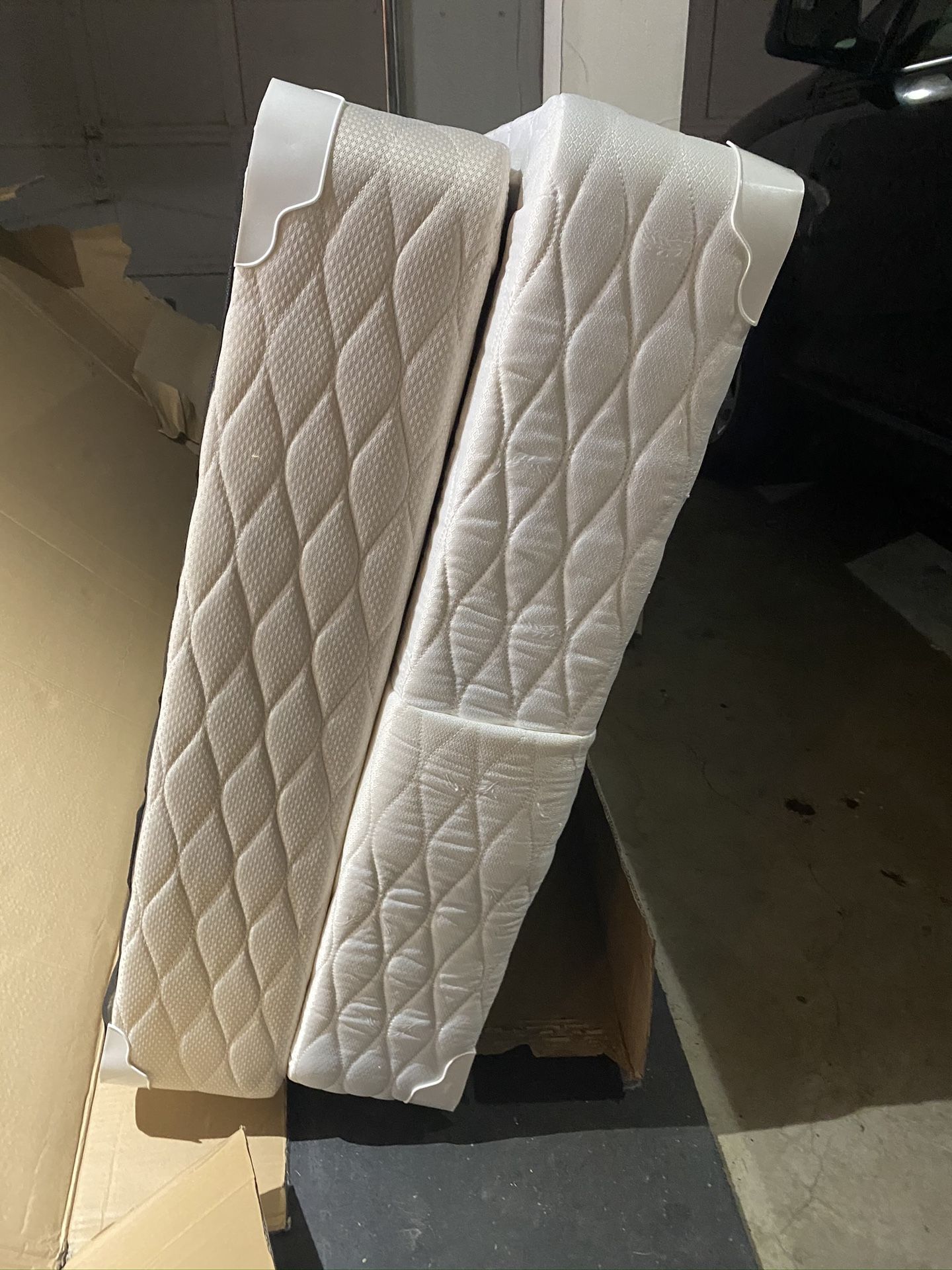 Two Twin Box Springs (or combine to make King bed) for Sale in Issaquah