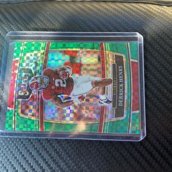 2022 Select Draft Picks (Derrick Henry) Green Squares Holo 