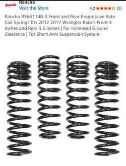 2012-2017 Wrangler Lift Kit