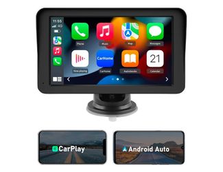 Portable 7 inch Wireless CarPlay Android Auto Screen for Car Truck SUV
Car Radio Support Bluetooth Hand Free Calling Online GPS FM Fransmitter Mirror 