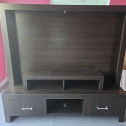 Entertainment Center – Fits Large TV – $90 OBO
