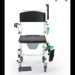 Wheelchair With Commode