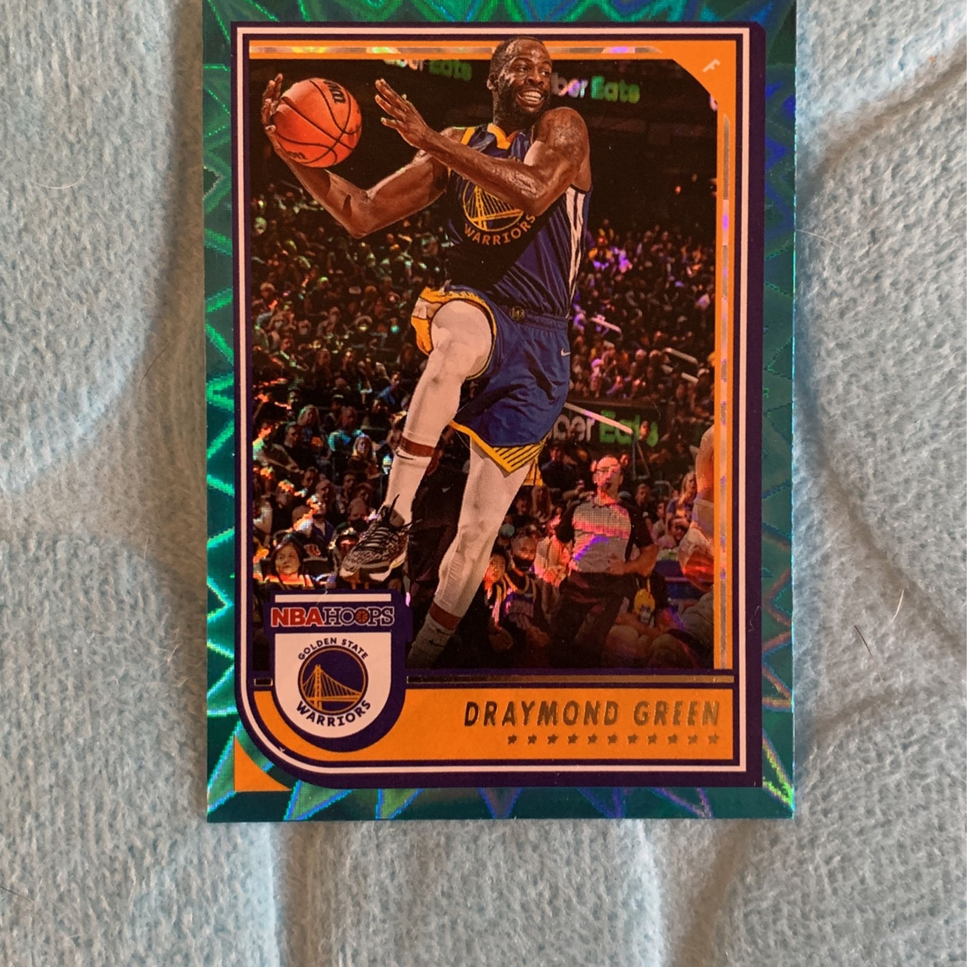 2022-23 Panini Hoops Draymond Green #225 Turquoise Explosion Basketball Card