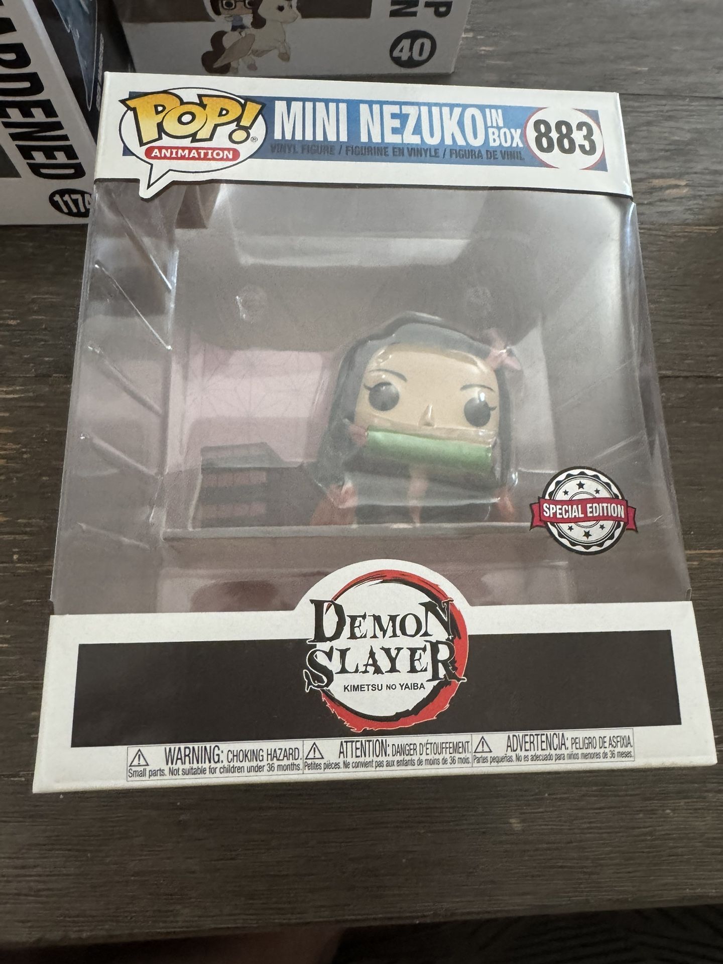 Mini Nezuko In Box (demon Slayer) Funko Pop