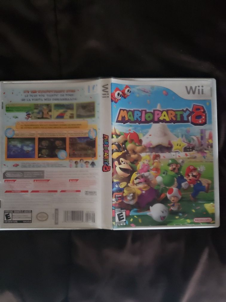 Mario Party 8 Case And Manual No disc