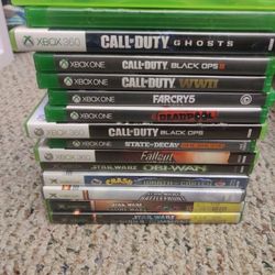 Xbox, Xbox 360, Xbox One Games - COD, Fallout, Star Wars, Etc.