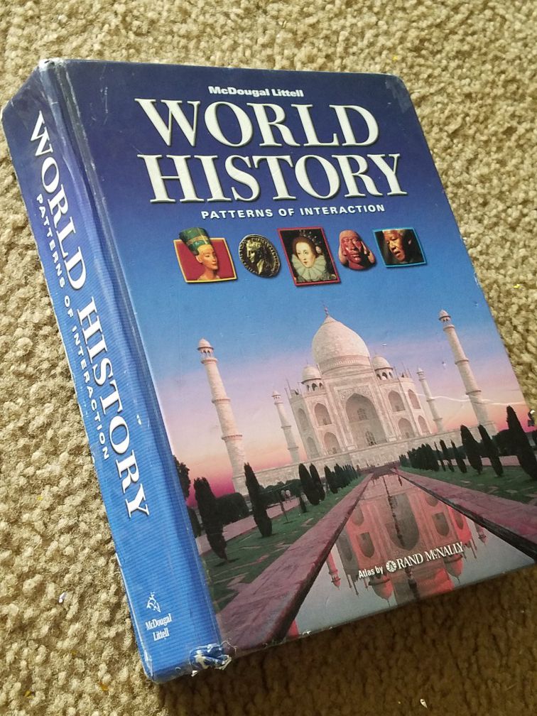 WORLD HISTORY TEXT BOOK