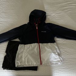 Windbreaker Rain Jacket Hoodie