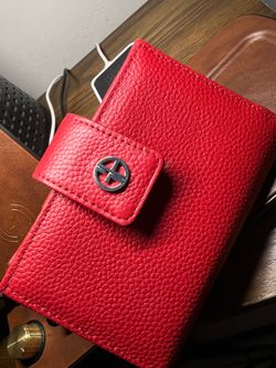 Giani Bernini red wallet
