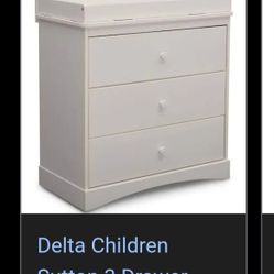 New 3 Drawer Baby Changing Table/Dresser 