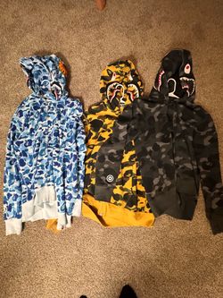 Bape zip up