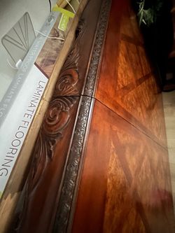 Beautiful wood dinner table