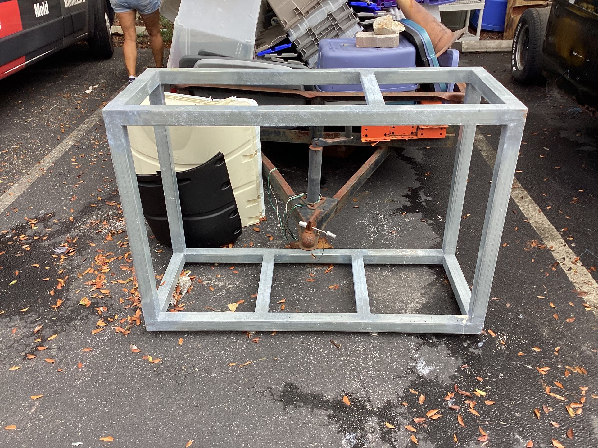 Large Metal heavy duty rack restaurant shelves sturdy garage contractor steel Calll