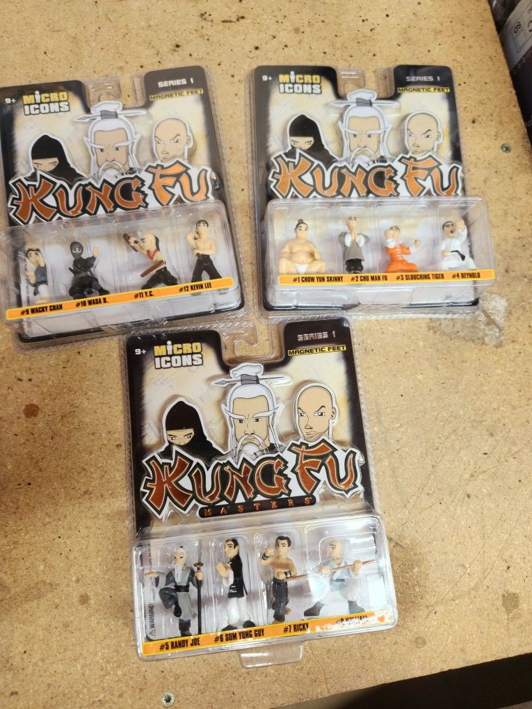 Homies Style Kung Fu Figures 