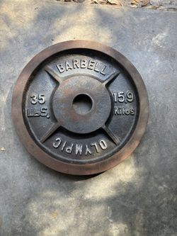 35 pound plates (4 available)