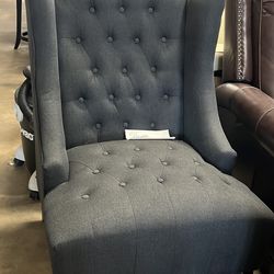 Dark Gray Upholstery Chair