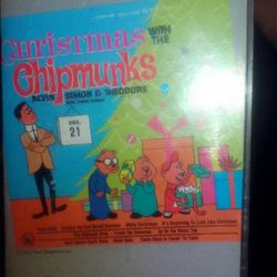 Vintage Alvan And The Chipmunks Christmas Cassette 