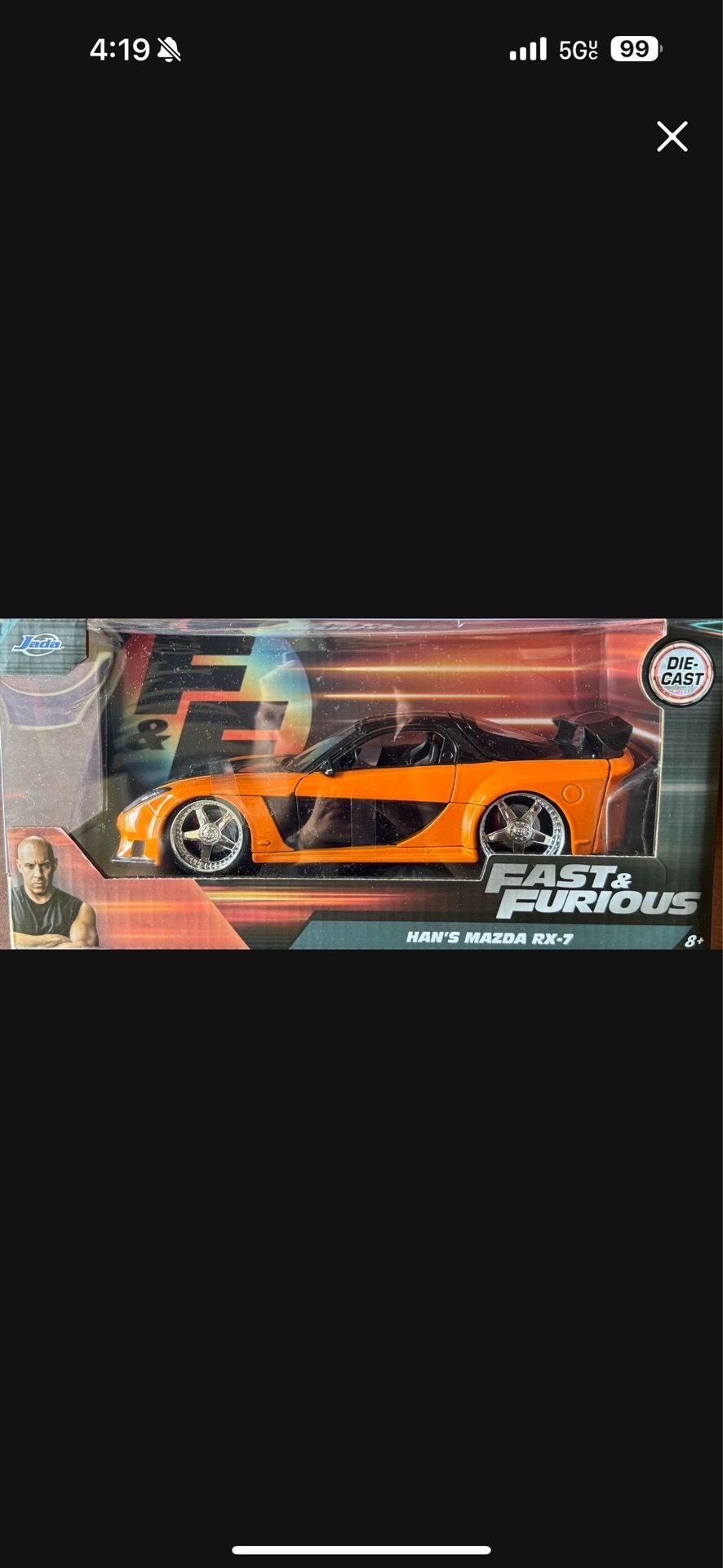 Fast and furious Han’s Mazda rx7