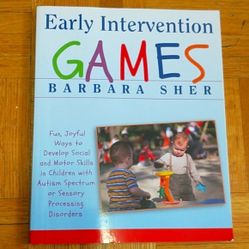 Early intervention games book