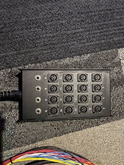 16 Channel 100’ audio / Pa Snake