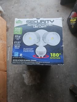 LED Motion Sensor Security Lights 