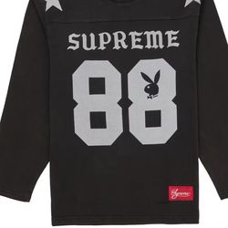 Supreme Playboy Long Sleeve Football Shirt 