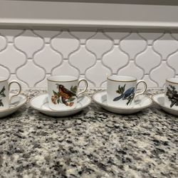 Fitz And Floyd Made Expressly For Neiman Marcus Demitasse Cup & Saucer