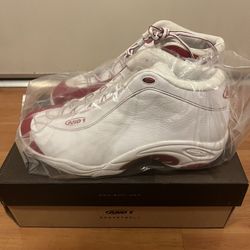AND1 Tai Chi Mid - White/Red "Vince Carter" - Size 12 (New in Box)