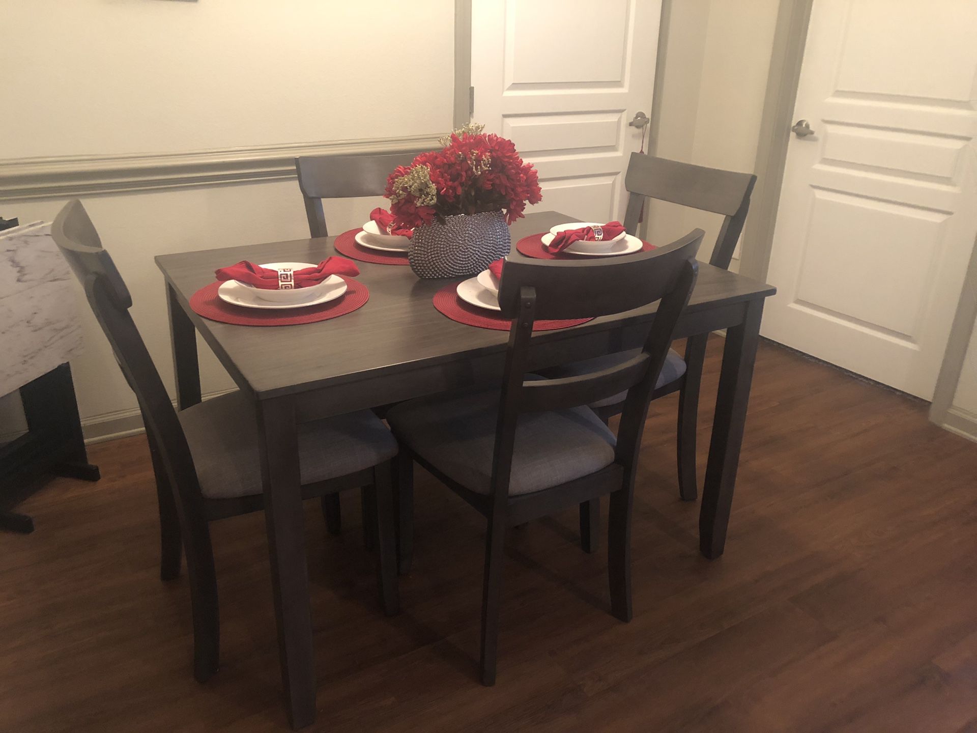 Grey Wood Dining/Kitchen Table