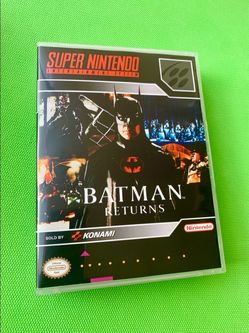 Batman Returns SNES game