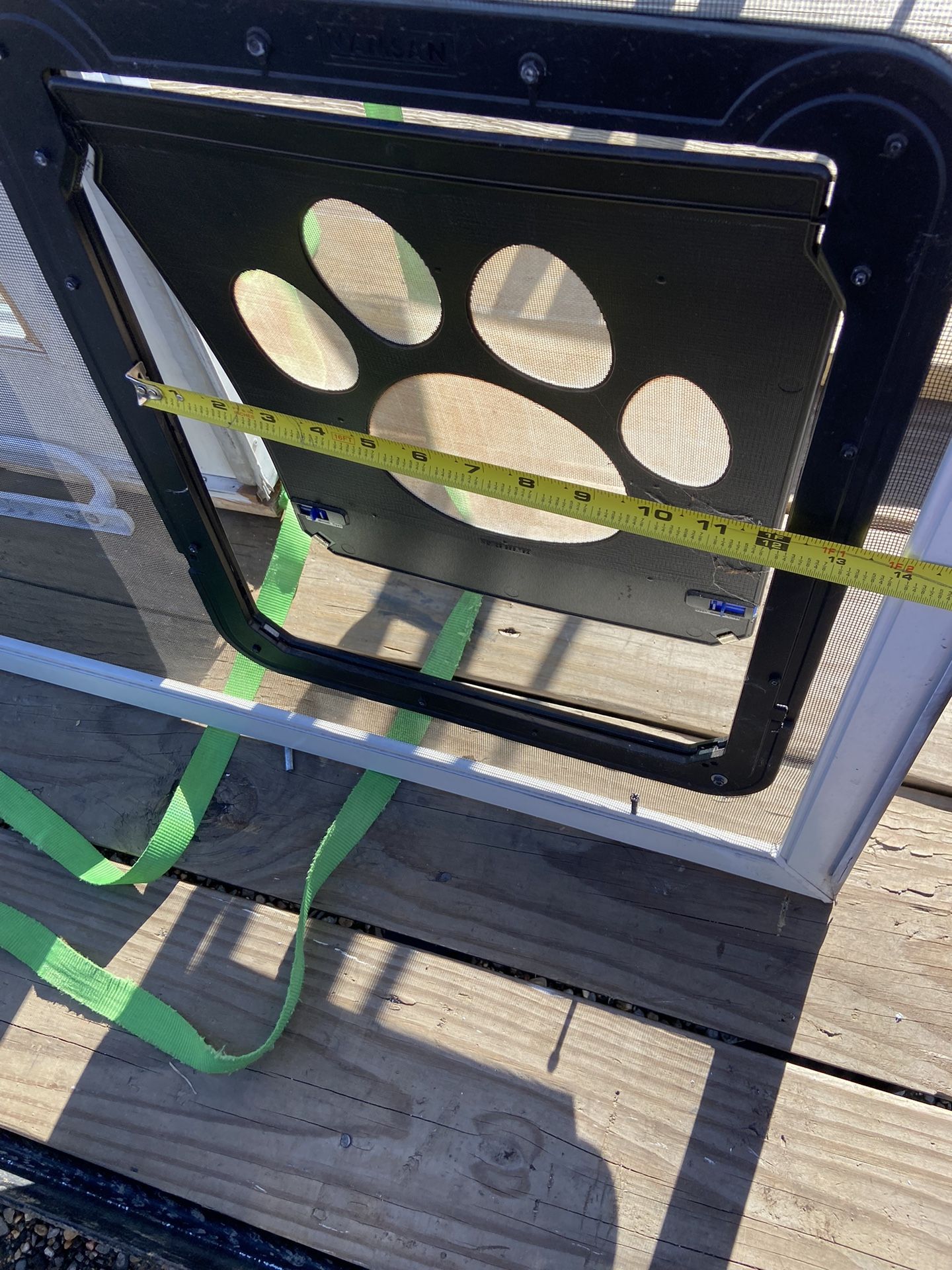 dog door for screen door 14 1/2 x 12