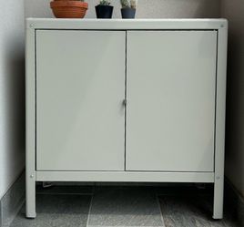 KOLBJÖRN Cabinet, indoor/outdoor, beige,