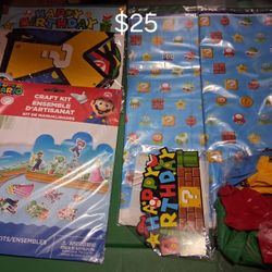 Super Mario Party Supplies 